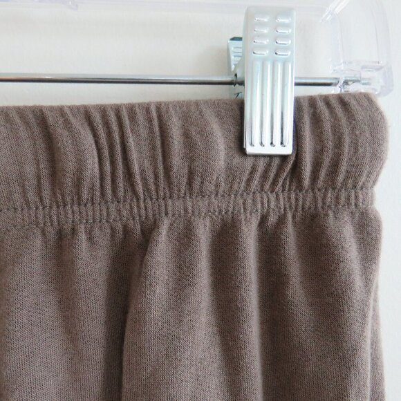 SPLITS59 Brooks Fleece Cropped Flare Pants in Lentil Athleisure Neutral Size XS - Picture 13 of 13